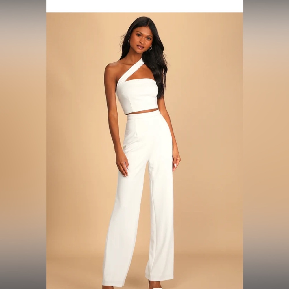 White Two Piece Set